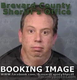 Mugshot of Louis Martin Jones booked in Brevard County, Florida on August 22, 2026