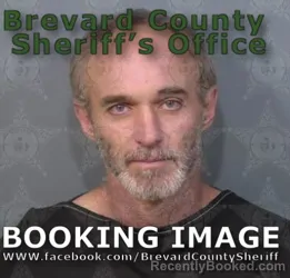 Mugshot of Adam Francis Marchant booked in Brevard County, Florida on August 22, 2026