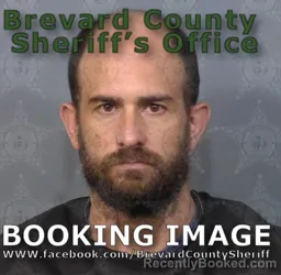 Mugshot of Rolando Antonio Ortiz booked in Brevard County, Florida on August 22, 2026
