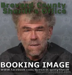 Mugshot of Lance Eugene Mccray booked in Brevard County, Florida on August 23, 2026