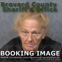 Mugshot of Lori Jean Faulkner booked in Brevard County, Florida on August 23, 2026