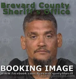 Mugshot of Raymond Rosario booked in Brevard County, Florida on August 23, 2026