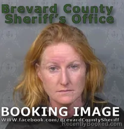 Mugshot of Tamara Alyssa Counts booked in Brevard County, Florida on August 23, 2026