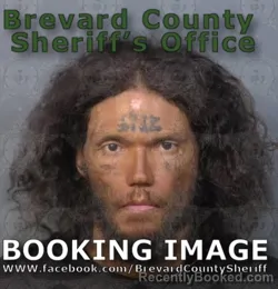 Mugshot of John Marshall Ireland booked in Brevard County, Florida on August 23, 2026