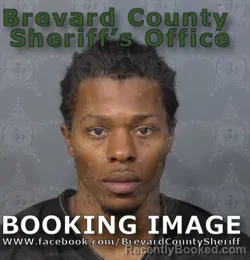 Mugshot of Deanta Darnell Moore booked in Brevard County, Florida on August 23, 2026