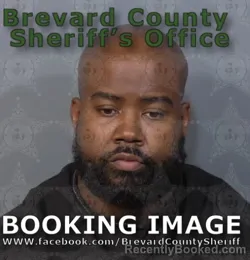 Mugshot of Prince Elan Lawson booked in Brevard County, Florida on August 23, 2026