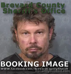 Mugshot of Marcus Lee Wintz booked in Brevard County, Florida on August 24, 2026