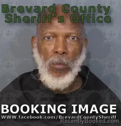 Mugshot of Wycliffe Anthony Frater booked in Brevard County, Florida on August 24, 2026