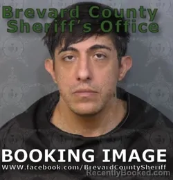 Mugshot of Joseph Robert Troia booked in Brevard County, Florida on August 24, 2026