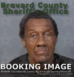 Mugshot of Donald Kevin Rains booked in Brevard County, Florida on August 24, 2026