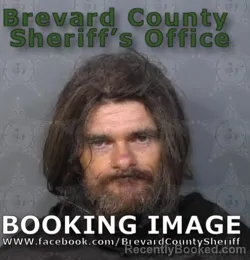 Mugshot of Marc Salvatore Mulholland booked in Brevard County, Florida on August 24, 2026