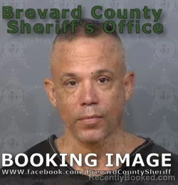 Mugshot of Frederick J Raffetto booked in Brevard County, Florida on August 24, 2026