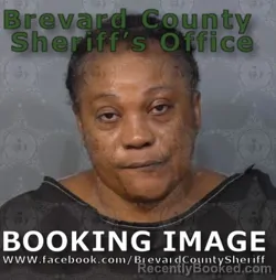 Mugshot of Gertha Fleurimont booked in Brevard County, Florida on August 25, 2026