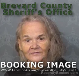 Mugshot of Patricia Lee Heart booked in Brevard County, Florida on August 25, 2026