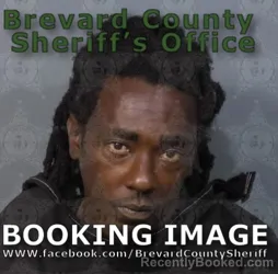 Mugshot of Terrell Lee Kimbrough booked in Brevard County, Florida on August 25, 2026