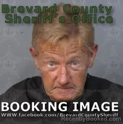 Mugshot of Kyle William Greenwood booked in Brevard County, Florida on August 25, 2026