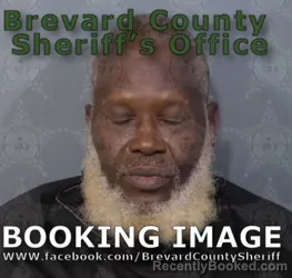Mugshot of Eugene Wendell Holmes booked in Brevard County, Florida on August 25, 2026