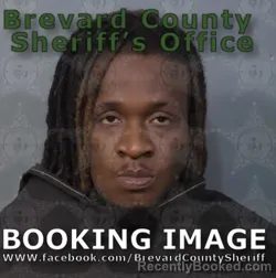 Mugshot of Melvin Melrick Bennett booked in Brevard County, Florida on August 26, 2026