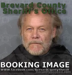 Mugshot of Hollis Samuel Batten booked in Brevard County, Florida on August 26, 2026