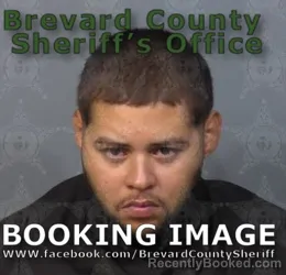 Mugshot of Edgar Vazquez booked in Brevard County, Florida on August 26, 2026