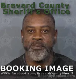 Mugshot of Dontavious Kendall Johnson booked in Brevard County, Florida on August 26, 2026