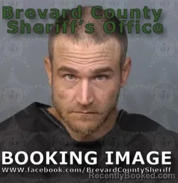 Mugshot of Chris Allen Haviland booked in Brevard County, Florida on August 26, 2026