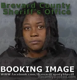 Mugshot of Jayla Aryanna Smith booked in Brevard County, Florida on August 26, 2026