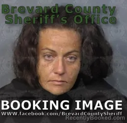 Mugshot of Rachel Anne Savage booked in Brevard County, Florida on August 26, 2026