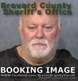 Mugshot of Terry Ray Mays booked in Brevard County, Florida on August 26, 2026