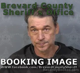 Mugshot of Jason Ray Holland booked in Brevard County, Florida on August 27, 2026