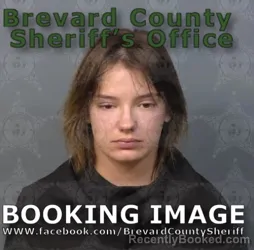 Mugshot of Kami Naomi Jenner booked in Brevard County, Florida on August 27, 2026