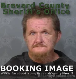 Mugshot of Thomas Lenton Hartman booked in Brevard County, Florida on August 27, 2026