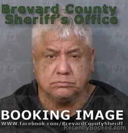 Mugshot of Adam Rosales booked in Brevard County, Florida on August 27, 2026