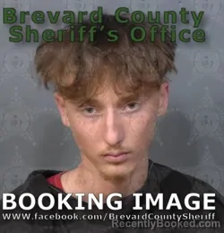 Mugshot of Jason Alexander Kerr booked in Brevard County, Florida on August 27, 2026