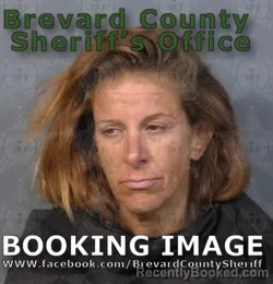 Mugshot of Christina Michelle Garcia booked in Brevard County, Florida on August 27, 2026