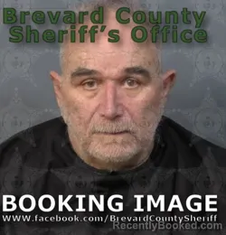 Mugshot of Robert Clay Kirk booked in Brevard County, Florida on August 27, 2026