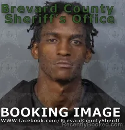 Mugshot of Shyeim Damontae Campbell booked in Brevard County, Florida on August 27, 2026