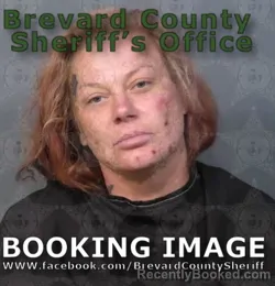 Mugshot of Sonya Jean Sloan booked in Brevard County, Florida on August 27, 2026