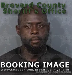 Mugshot of Anthony Marquis Parks booked in Brevard County, Florida on August 27, 2026