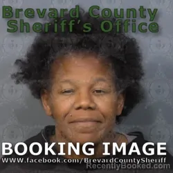 Mugshot of Tinisha Shantrell Anderson booked in Brevard County, Florida on August 28, 2026