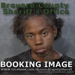 Mugshot of Vanaria Janee Young booked in Brevard County, Florida on August 28, 2026