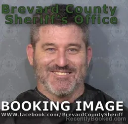 Mugshot of John James Garnish booked in Brevard County, Florida on August 28, 2026