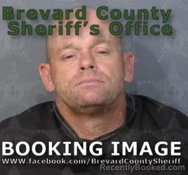 Mugshot of Jack Arnold Yandle booked in Brevard County, Florida on August 28, 2026