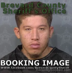 Mugshot of Brayan Alexis Chirino Chirino booked in Brevard County, Florida on August 28, 2026