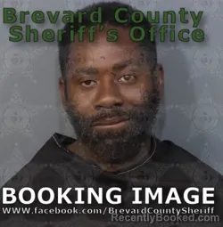 Mugshot of Jamaal Obryan Brown booked in Brevard County, Florida on August 28, 2026