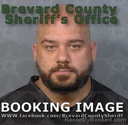Mugshot of Vito Rinaldi booked in Brevard County, Florida on August 28, 2026