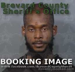 Mugshot of Anthony Terrell Miller booked in Brevard County, Florida on August 28, 2026