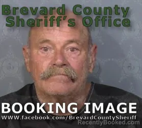 Mugshot of Gregg Randall Graham booked in Brevard County, Florida on August 28, 2026