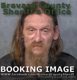 Mugshot of Christopher Brian Siniard booked in Brevard County, Florida on August 28, 2026