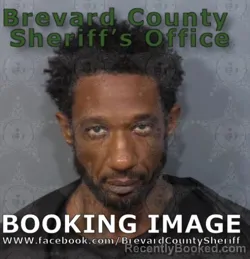 Mugshot of Gary Anthony Heslop booked in Brevard County, Florida on August 29, 2026